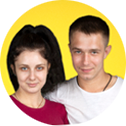 Антон Юрченко и Анна Бакина