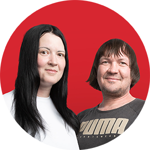 Руслан Хуснуллин и Елена Аленичева