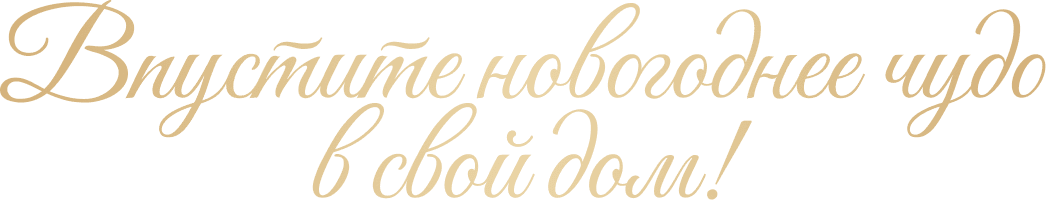 Ваше новогоднее чудо уже рядом!